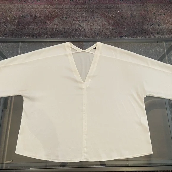 Banana Republic Dolman Sleeve V-Neck Blouse - Picture 9 of 9